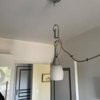 Avant installation des goulottes de la climatisation